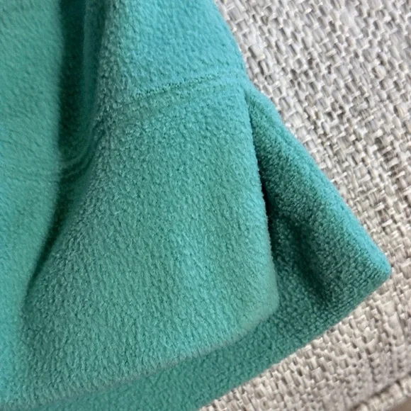 Talbots Fleece Turtleneck Neck Pullover Turquoise Plus Size 2X Cozy Winter Top - Picture 10 of 13